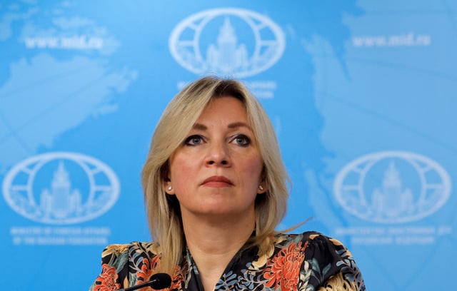 Russian Foreign Ministry spokeswoman Maria Zakharova attends a news conference in Moscow, Russia, April 4, 2023. REUTERS/Maxim Shemetov/File Photo