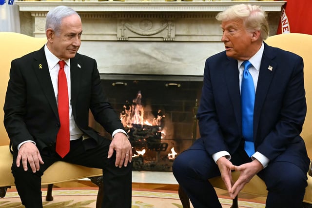 The leaders met at the White House in Washington DC, on Tuesday.