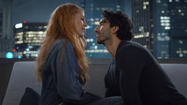Justin Baldoni expressed fear about discussing wardrobe decisions with Blake Lively on the set of It Ends With Us, according to leaked texts.
(Nicole Rivelli/Sony Pictures via AP)