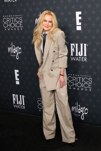 Nicole Kidman in Saint Laurent.