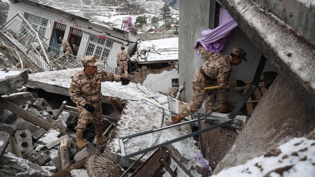 A massive landslide had also struck the southwestern China region last year, claiming the lives of over 35 people. 