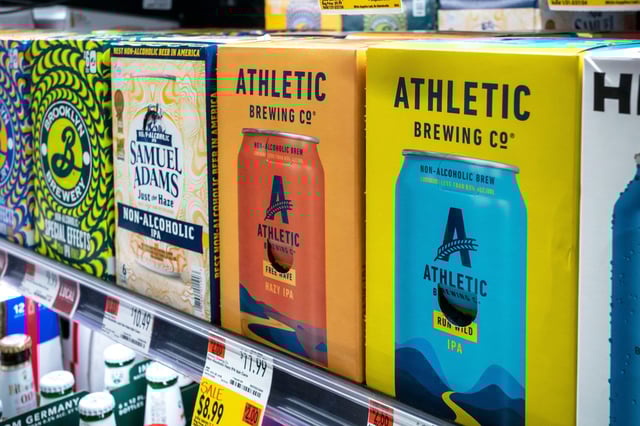 Athletic is among the top-selling nonalcoholic beer brands in the fast-growing beverage category.