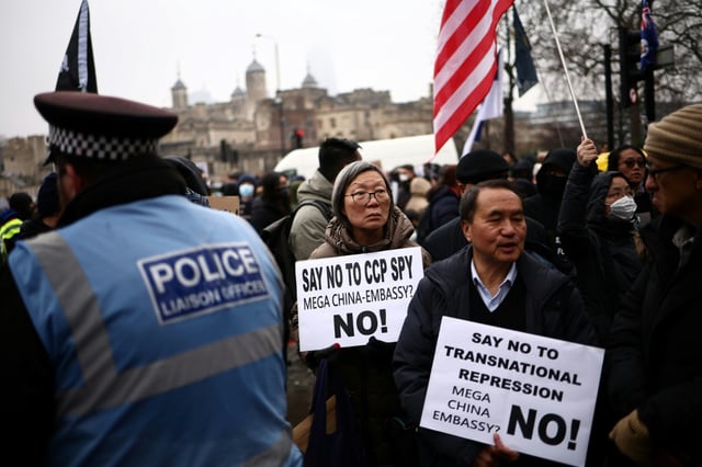 The new embassy -- if approved by the UK government -- would be the 'biggest Chinese embassy in Europe', one lawmaker has said