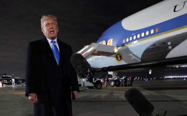 Donald Trump affirme s'être entretenu plusieurs fois avec Vladimir Poutine et espère une fin «rapide» de la guerre en Ukraine