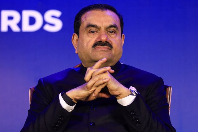 Indian billionaire Gautam Adani attends the 51st Gems and Jewellery Awards in Jaipur, India, November 30, 2024. REUTERS/Stringer/File photo