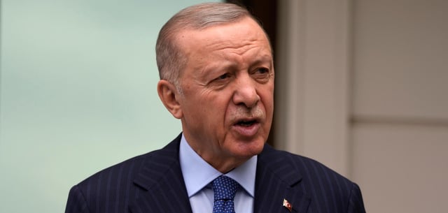 Der türkische Präsident Recep Tayyip Erdogan