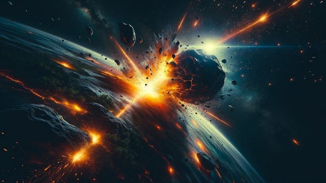 Asteroid 2024 YR4, identified by NASA, has a 1-in-43 chance of colliding with Earth on December 22, 2032