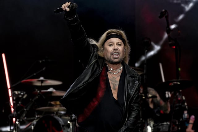 Vince Neil (64) bei einem Auftritt im Jahr 2023