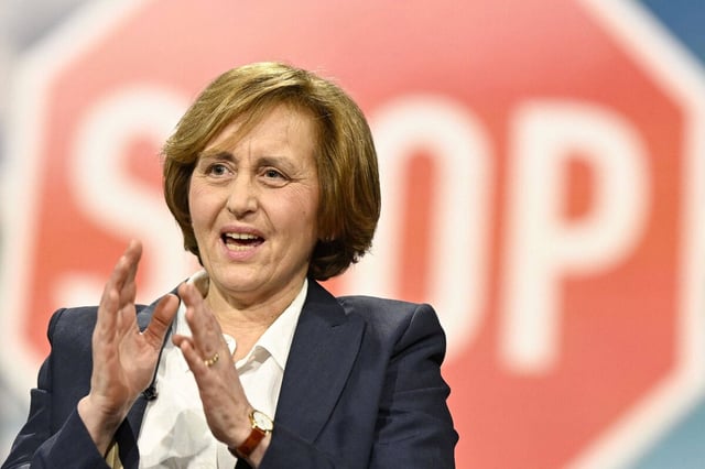 Das foto zeigt die AfD-Politikerin von Storch
