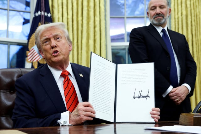 Le président américain Donald Trump.