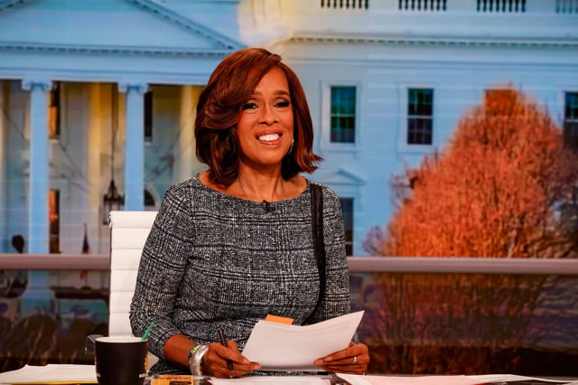 "CBS Mornings" co-host Gayle King anchors a special edition in Washington, D.C., on Jan. 20, 2025.