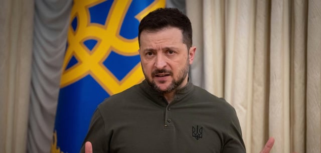 Der ukrainische Präsident Wolodymyr Selenskyj