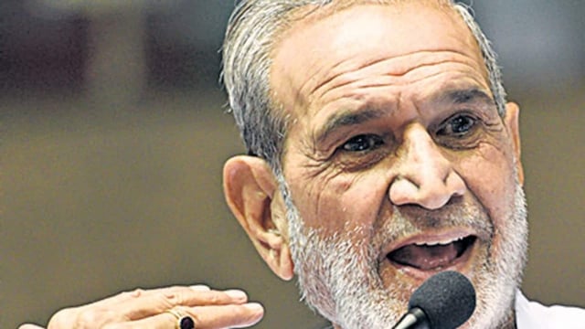 Congress leader Sajjan Kumar is serving life imprisonment in a case related to 1984 anti-Sikh riots. (Sanchit Khanna/HT PHOTO)