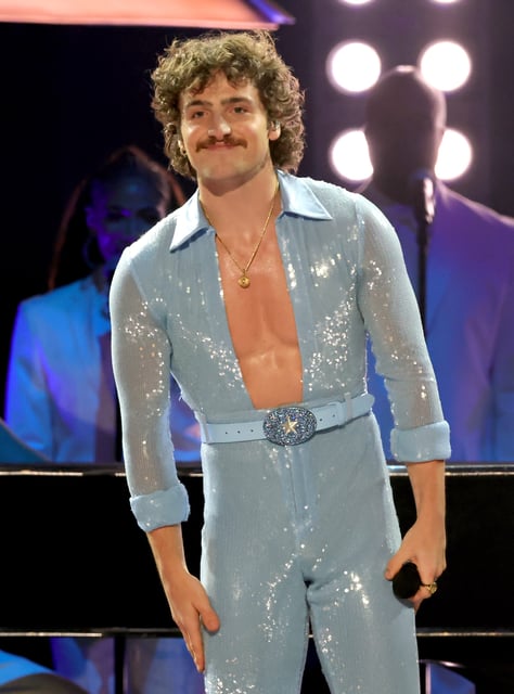 Benson Boone performs onstage during the 67th Annual GRAMMY Awards at Crypto.com Arena on Feb. 2, 2025, in Los Angeles.