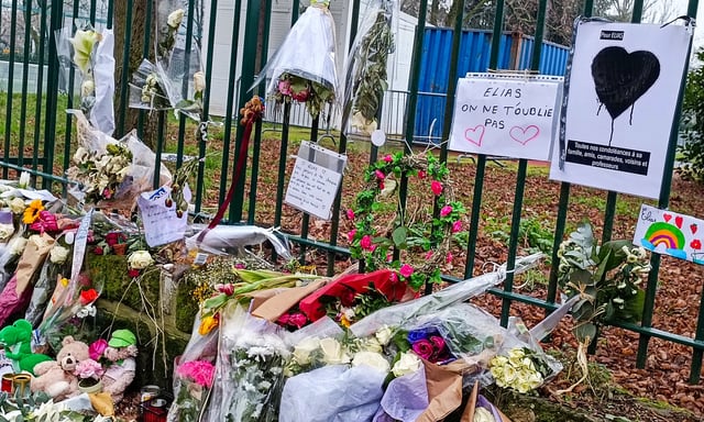 Elias a été poignardé à la sortie d'un entraînement de football dans le 14e arrondissement de la capitale pour avoir résisté au vol de son portable.