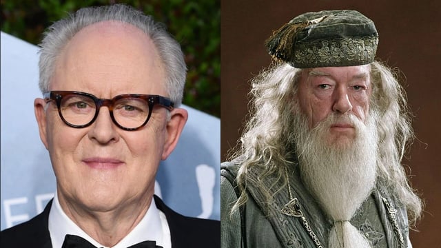 John Lithgow as Dumbledore 