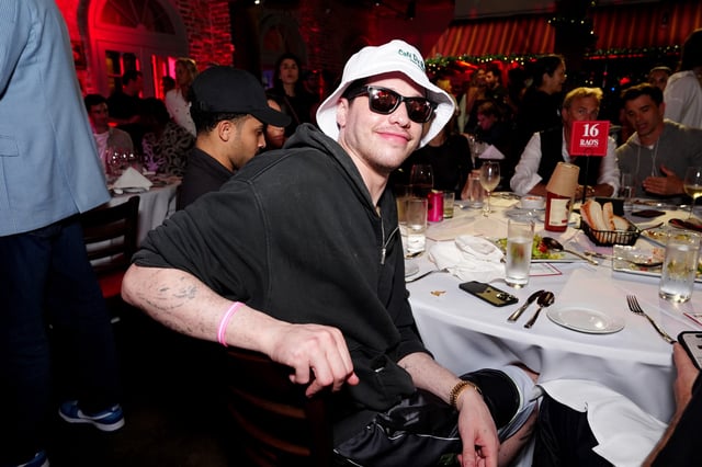 Pete Davidson attended an event in New Orleans, Louisiana, on February 8, 2025.