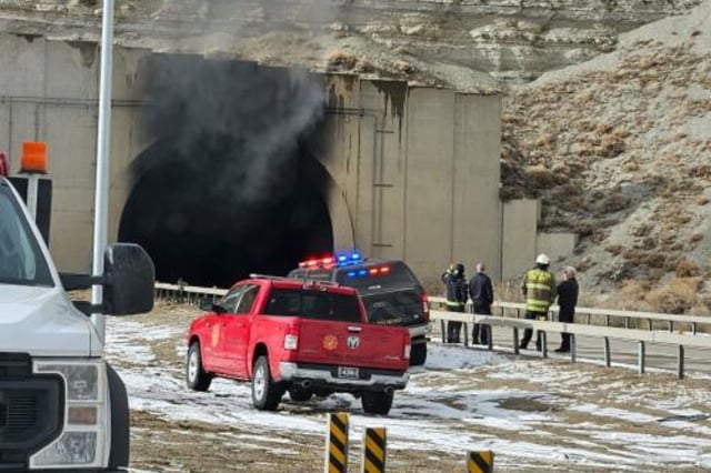 A multi-vehicle crash occurred along I-80 in Wyoming on Friday.