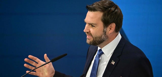 „Die Menschen sind schlau“: J.D. Vance spricht in München