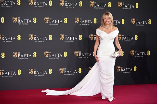  Anderson attends the EE BAFTA Film Awards 2025 at The Royal Festival Hall on February 16, 2025 in London, England.