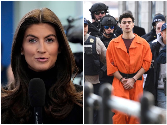 CNN's Kaitlan Collins reports before President Donald Trump speaks in the James Brady Press Briefing Room at the White House, Thursday, Jan. 30, 2025, in Washington. (AP Photo/Alex Brandon) added 2/16/2025