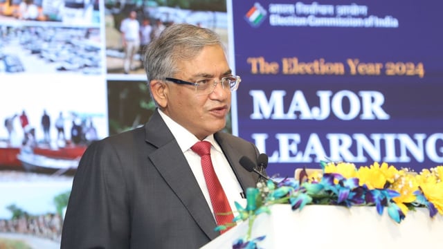 Gyanesh Kumar has been named as the new chief election commissioner.