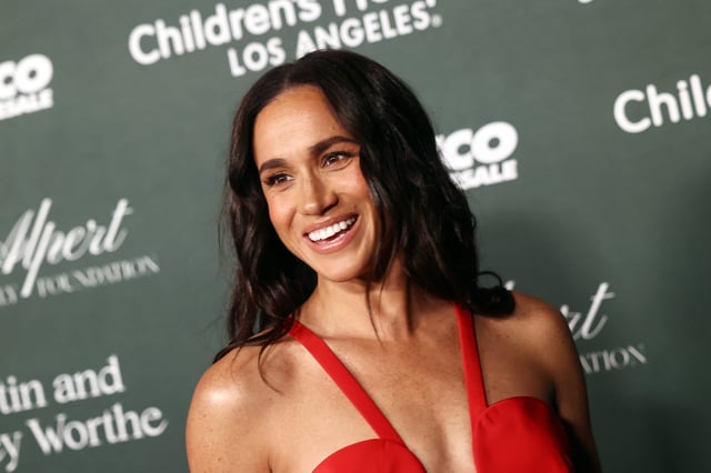 Duchess Meghan attends the Children's Hospital Los Angeles Gala on Oct. 5, 2024, in Los Angeles.