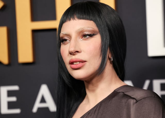 Lady Gaga at the 'SNL50: The Anniversary Special' in New York on Sunday.