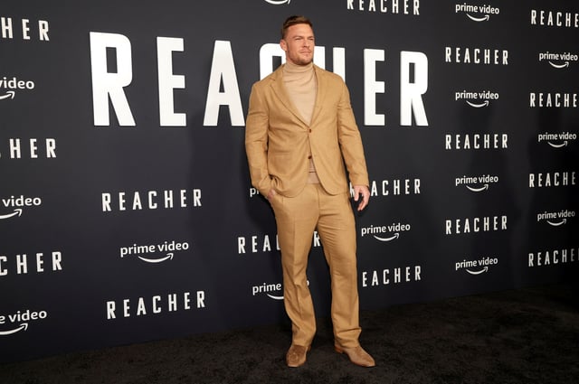 Cast member Alan Ritchson attends a special screening event for the television series "Reacher" in Los Angeles, California, U.S., February 2, 2022. REUTERS/Mario Anzuoni/File Photo