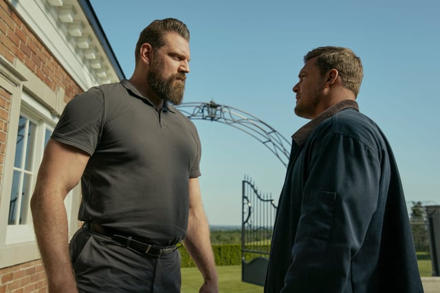 Jack Reacher (Alan Richson) goes head to head with body guard Paulie (Olivier Richters) in Season 3 of "Reacher."