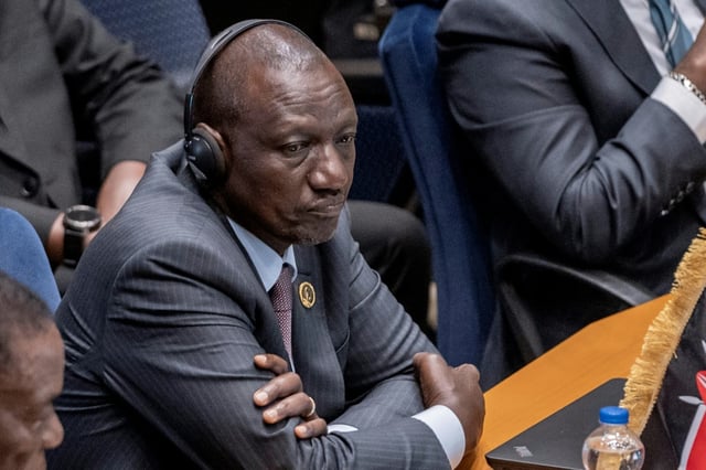 Kenya's President William Ruto faces criticism for hosting the event by the Sudanese rebel movement RSF