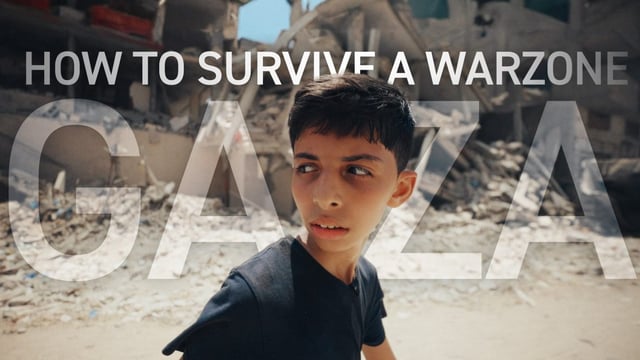 The BBC is under pressure over a Gaza documentary told through the eyes of a boy (Photo: BBC/Amjad Al Fayoumi/Hoyo Films)