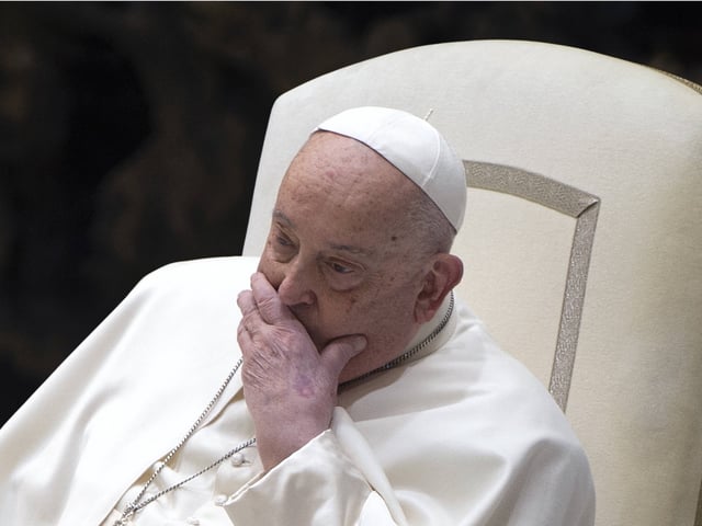 Die Sorge um Papst Franziskus ist seit Tagen groß. Der Pontifex leidet an einer Lungenentzündung. 