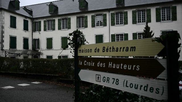 L’établissement Notre-Dame de Bétharram, renommé « Le beau rameau » à Lestelle-Betharram, le 12 février 2025.