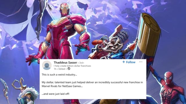 Marvel Rivals’ U.S. Team Layoffs