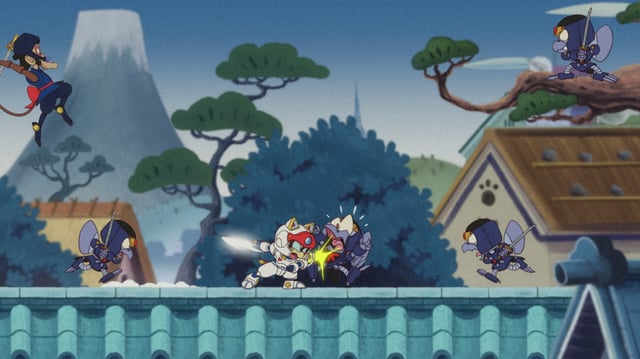 Samurai Pizza Cats gameplay