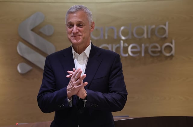 Standard Chartered CEO Bill Winters pictured in November 2022. Photo: Edmond So