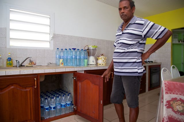10% de la population restait privée d’eau jeudi soir.