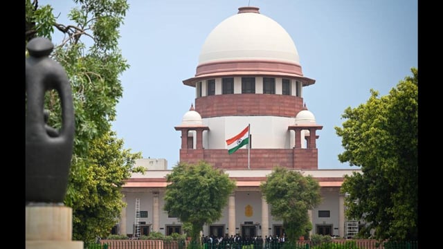 A bench of justices Surya Kant and N Kotiswar Singh issued notices and sought replies. (HT PHOTO)
