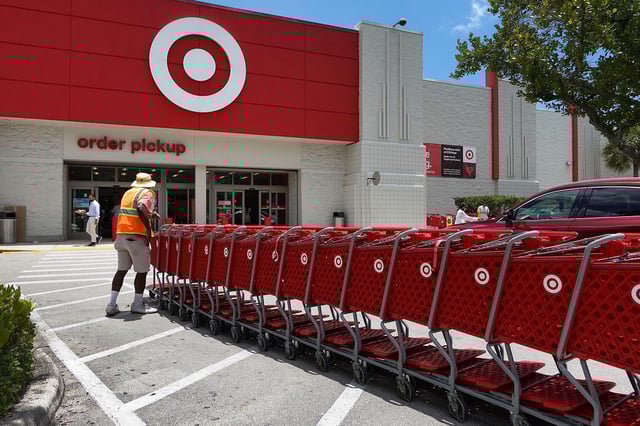 A Target department store on May 17, 2023 in North Miami Beach, Florida.