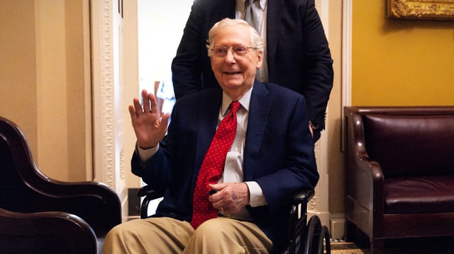 Sen. Mitch McConnell (R-Ky) announces retirement