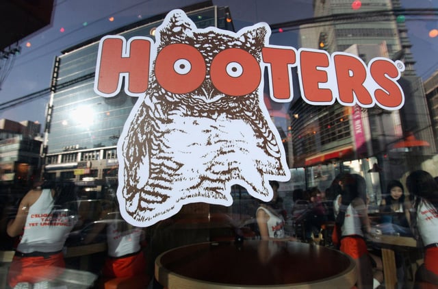A general view of Hooters restaurant on January 12, 2007 in Seoul, South Korea.