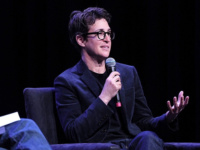 Rachel Maddow is seen in conversation with David Remnick during the The 2024 New Yorker Festival at Webster Hall on October 27, 2024 in New York City. (Photo by Craig Barritt/Getty Images for The New Yorker)