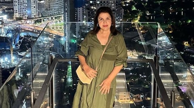 Farah Khan is the daughter of filmmaker Kamran Khan. 