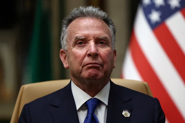 U.S. Middle East envoy Steve Witkoff in Riyadh, Saudi Arabia, February 18, 2025. REUTERS/Evelyn Hockstein/Pool/File Photo