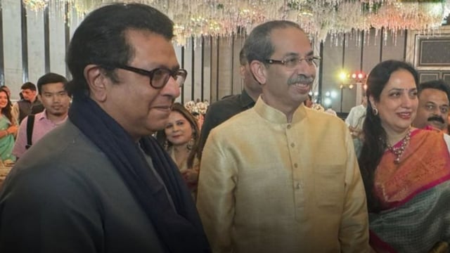Widely shared images of Raj and Uddhav Thackeray laughing together have fuelled speculation about a possible reconciliation ahead of the civic polls.
