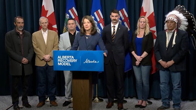 Alberta Premier Danielle Smith announces plans to build two involuntary drug addiction treatment centres in the province.