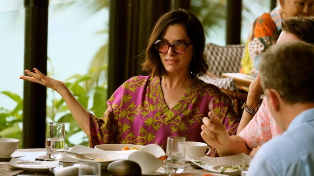 Parker Posey in "The White Lotus" Season 3, Episode 2. (Fabio Lovino/HBO)