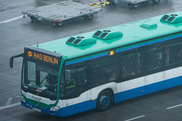 Auf dem Weg zum Terminal