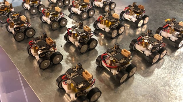 MIT engineers envision AstroAnt can work as one of a “swarm” of miniature helper bots.